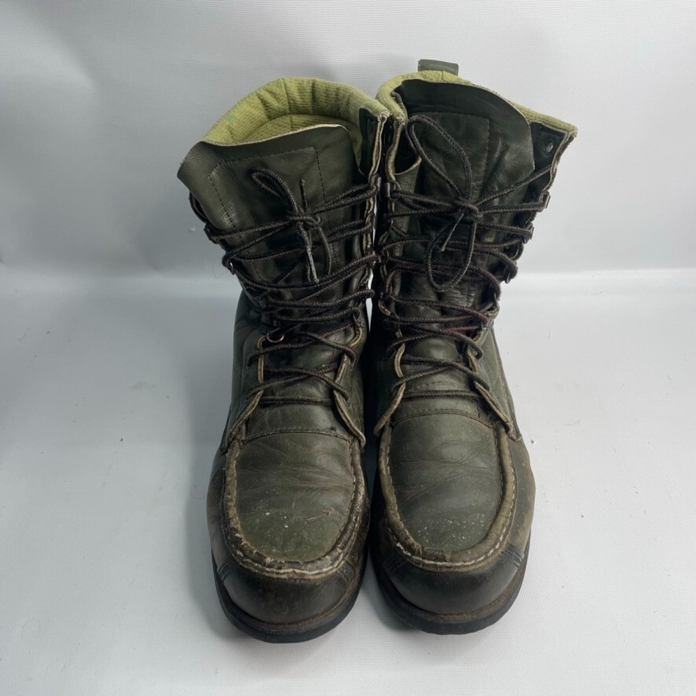 Vintage Red Wing Irish Setter Green Leather‎ Sport Boots size 10 D - Picture 2 of 10